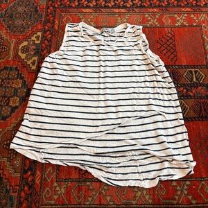Athleta Linen Striped Tank